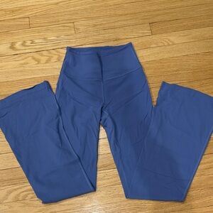 Light Blue Flare Leggings